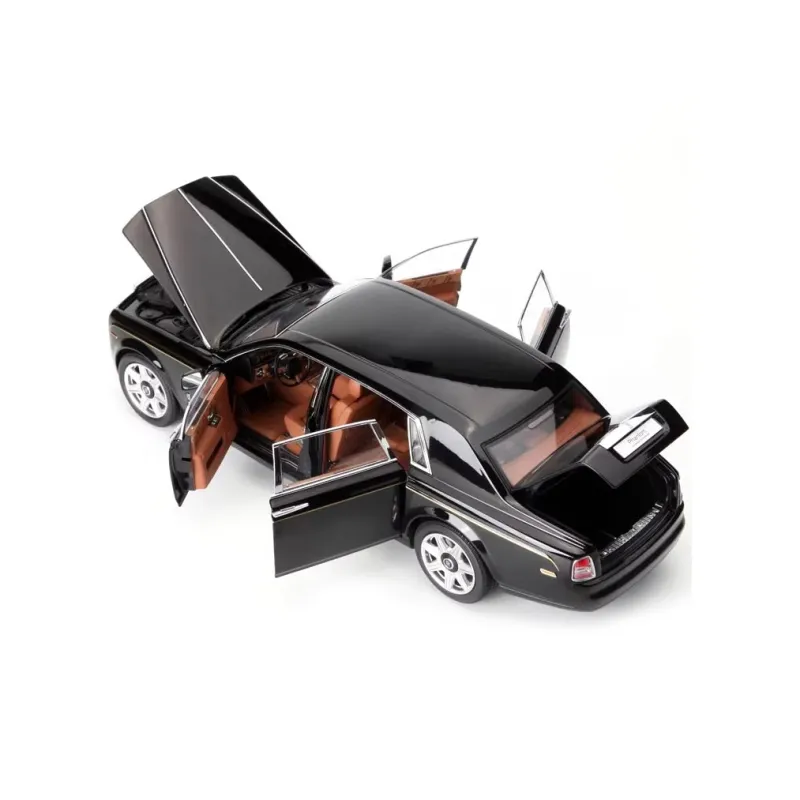 KYOSHO 1 18 Rolls Royce Phantom EWB Extended Length Alloy Car Assembled Models-1