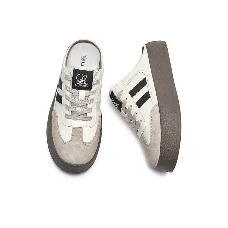 La Chapelle Abrasion Resistant Low Top Skateboard Shoes Women's-3