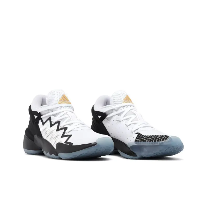 Adidas D.O.N. Issue #2 White Black Gold-2