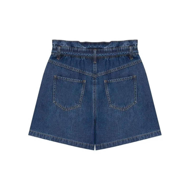 Teenie Weenie Denim Shorts Women's Medium Blue-1