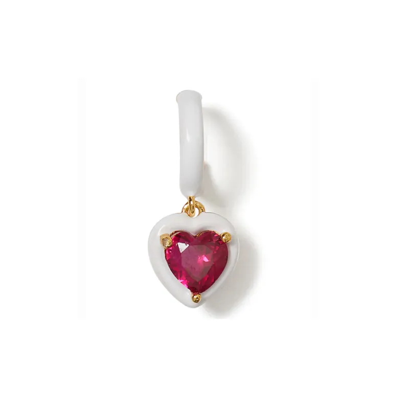 Kate Spade Copper Earrings Women's White-2
