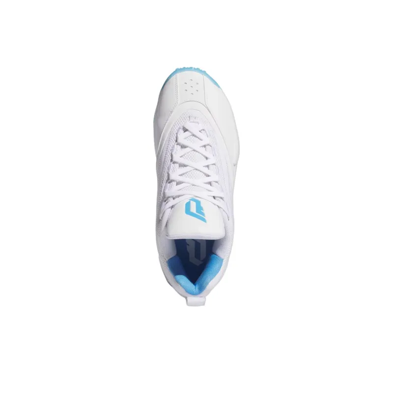 Adidas Dame Certified 2 Cloud White Blue Burst Silver Metallic-4