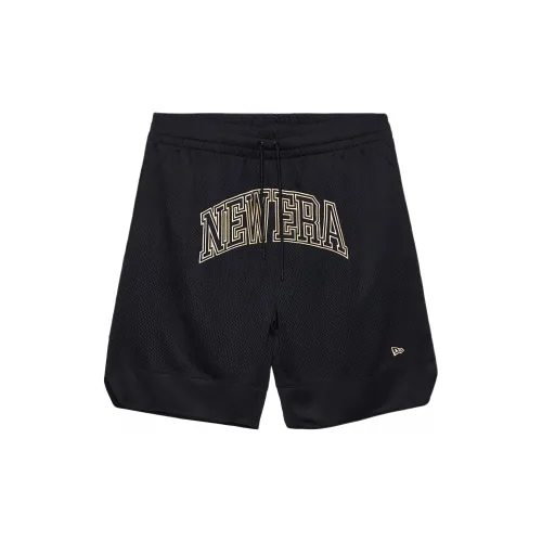 New Era Basketball Shorts Unisex Black