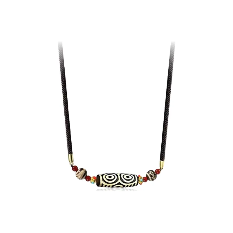 Chongqing Gold Store Chalcedony Jade Necklaces Unisex-0
