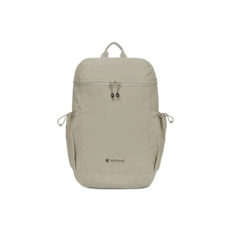 Snow Peak Nylon Backpack Regular Unisex Beige-0
