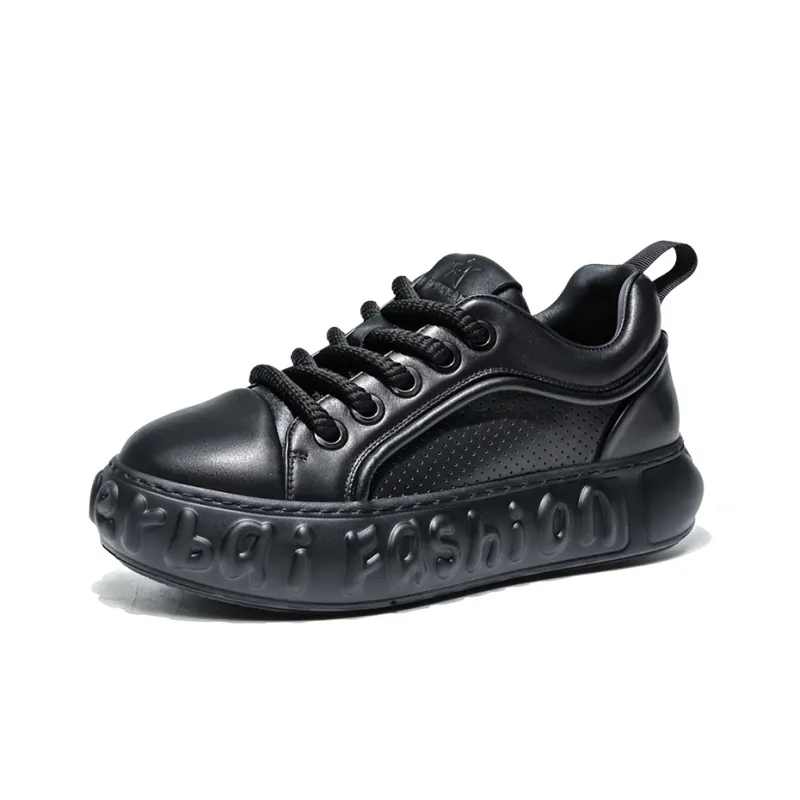 MOERBAI Breathable Height Increasing Low-Top Casual Shoes Unisex-16
