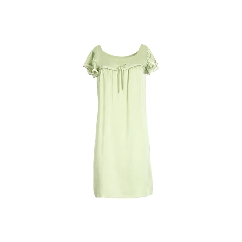 Silk Boundary Nightgown Women's-2