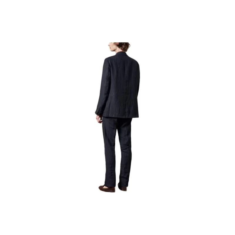 MASSIMO ALBA SS24 Business Suits Men's Black-1