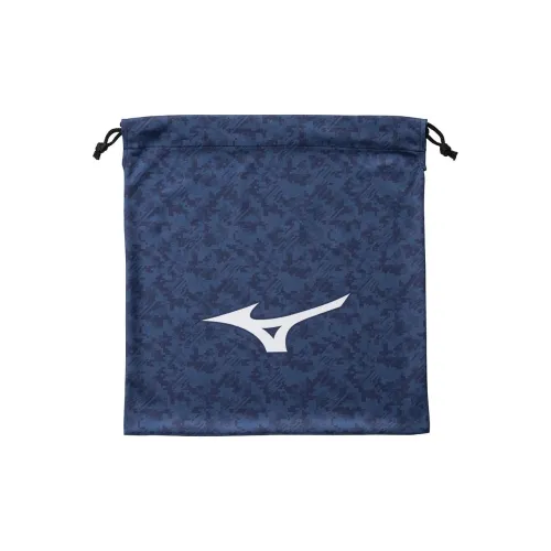Mizuno Polyester Storage Bag Unisex Marine Blue