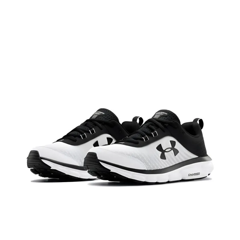 Under Armour Charged Assert 8 Sports Shoes White/Black-2