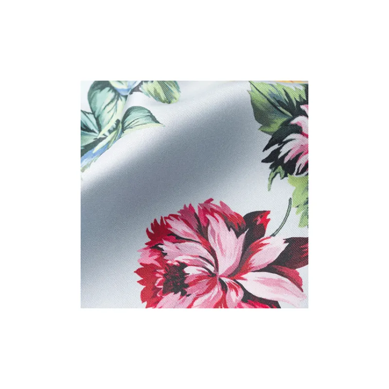 PRADA Floral-print Twill Scarf-2