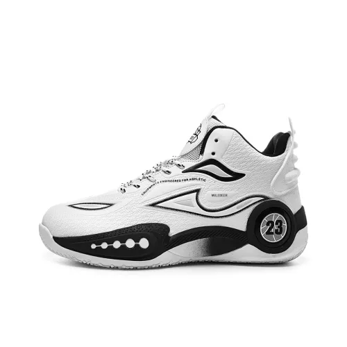 Black tailed Deer High Top Basketball Shoes Unisex