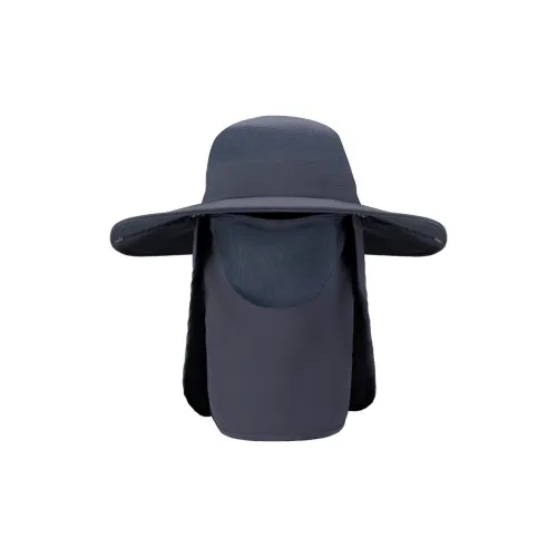 SUPERFIRE Polyamide Polyester Bucket Hats Unisex Dark Gray