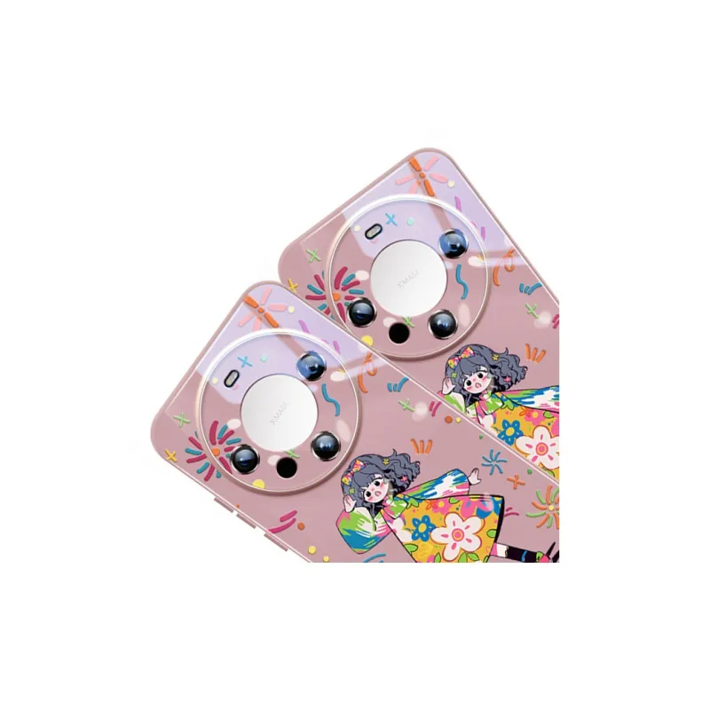 Sen Dog Glass Material Sense Of Premium Phone Cases Applicable To Huawei Mate60Pro/50/40-14