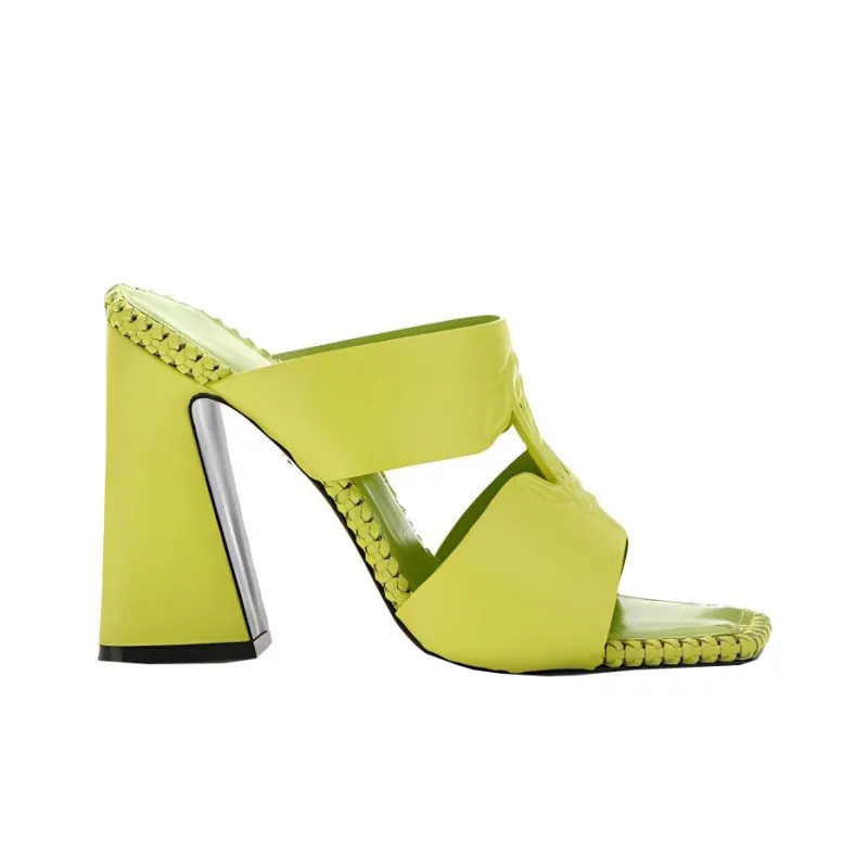 Roberto Cavalli Slide Slippers Women's Light Green-1