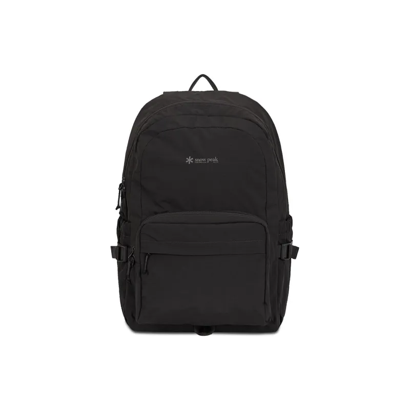 Snow Peak Nylon Backpack Unisex Dark Charcoal-0