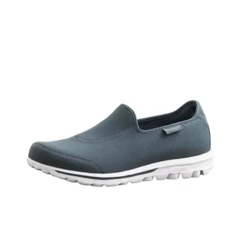 Skechers Go Walk Classic Slip Resistant Breathable Low Top Casual Shoes Men's Charcoal Gray