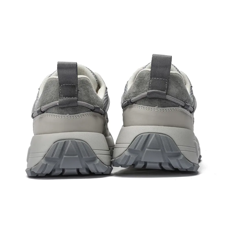 JEEP SPIRIT Skateboard Shoes Men Low Top Gray-6