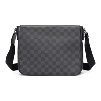 CARTELO PVC Shoulder Bag Messenger Bag Regular Unisex Black