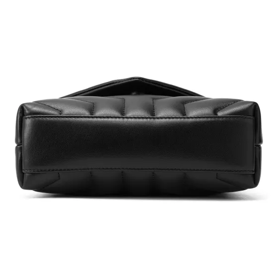 SAINT LAURENT Leather Crossbody Bags Shoulder Bags Women's Black-5