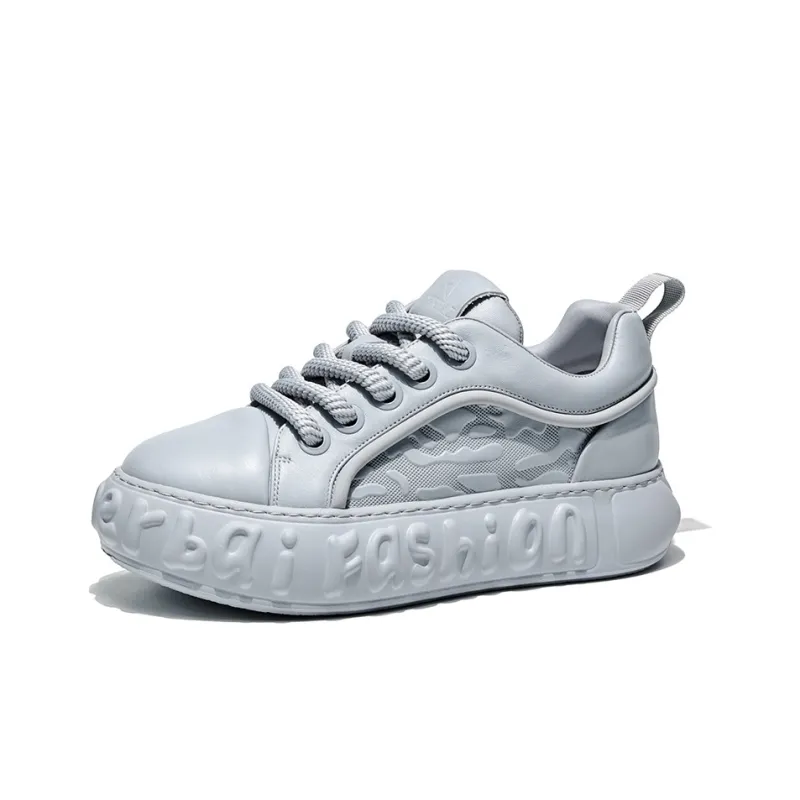 MOERBAI Breathable Lightweight Height Increasing Low-Top Casual Shoes Men's-6