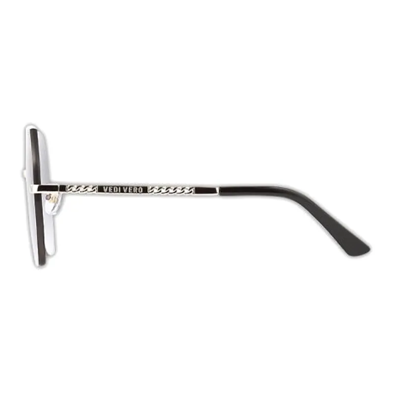 VEDI VERO Nylon PA Polyamide Irregular Shape Sunglasses Unisex Gold-2