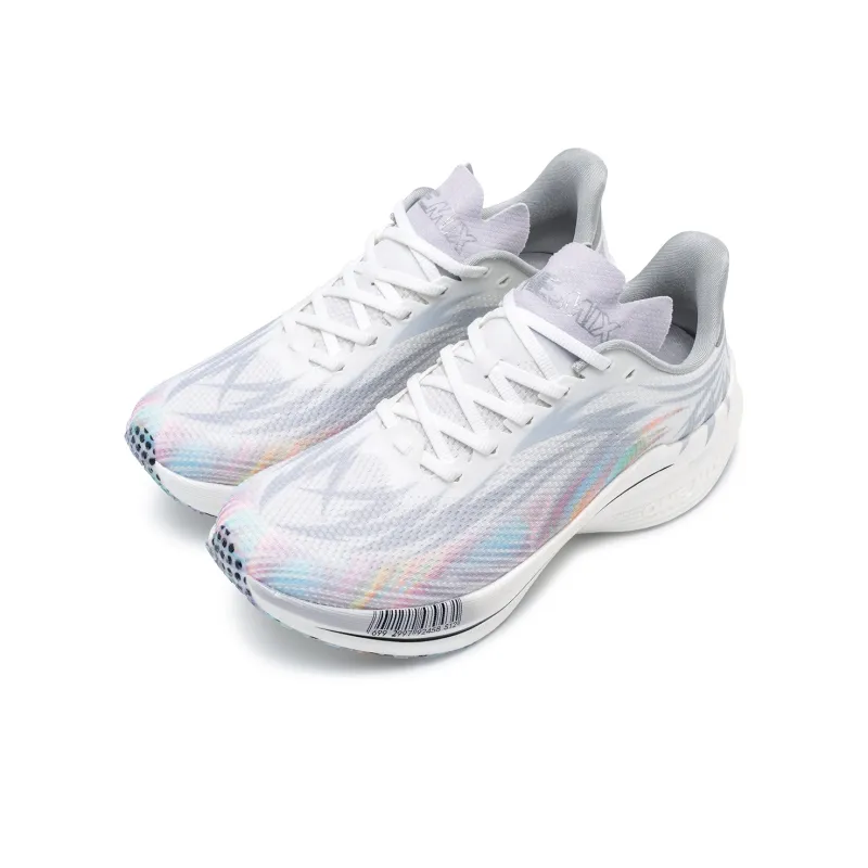 ONEMIX Low Top Running Shoes Unisex Hundred Percent White-2