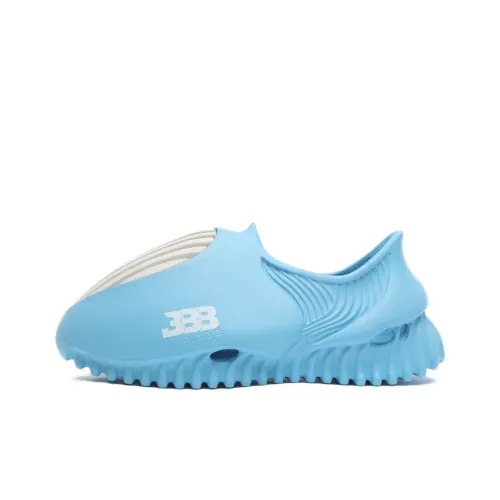 BBB x GENEGG Foam Runner Clogs Unisex Blue