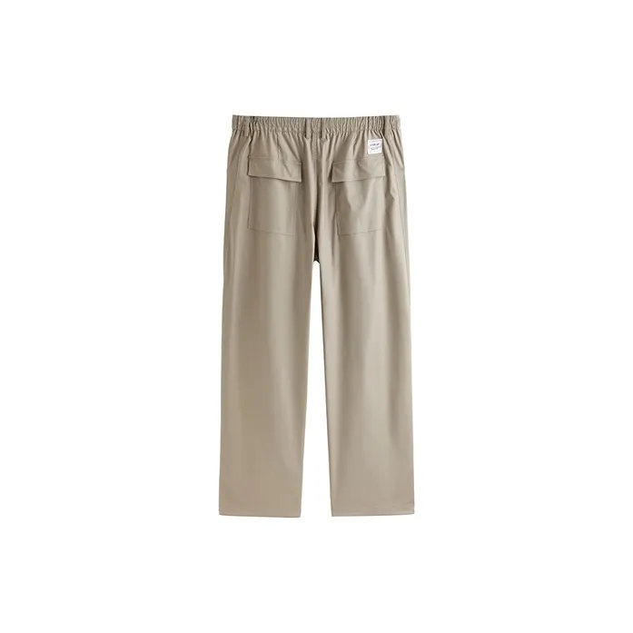 PEACEBIRD MEN Casual Pants Unisex Khaki 1 Loose Fit-1