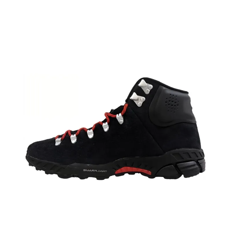 Nike Zoom Meriwether Shock Absorbers With Slip Resistant Features Mid Top Outdoor Shoes Unisex Black-0