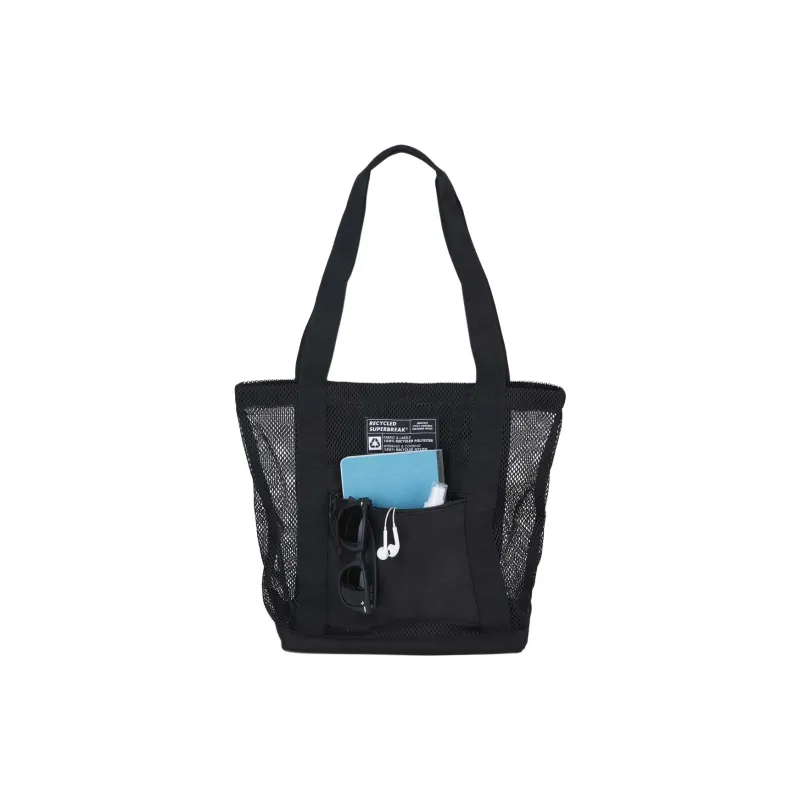 JanSport Polyester Tote Bag Shopping Bag Shoulder Bag Handbag Unisex Black-3
