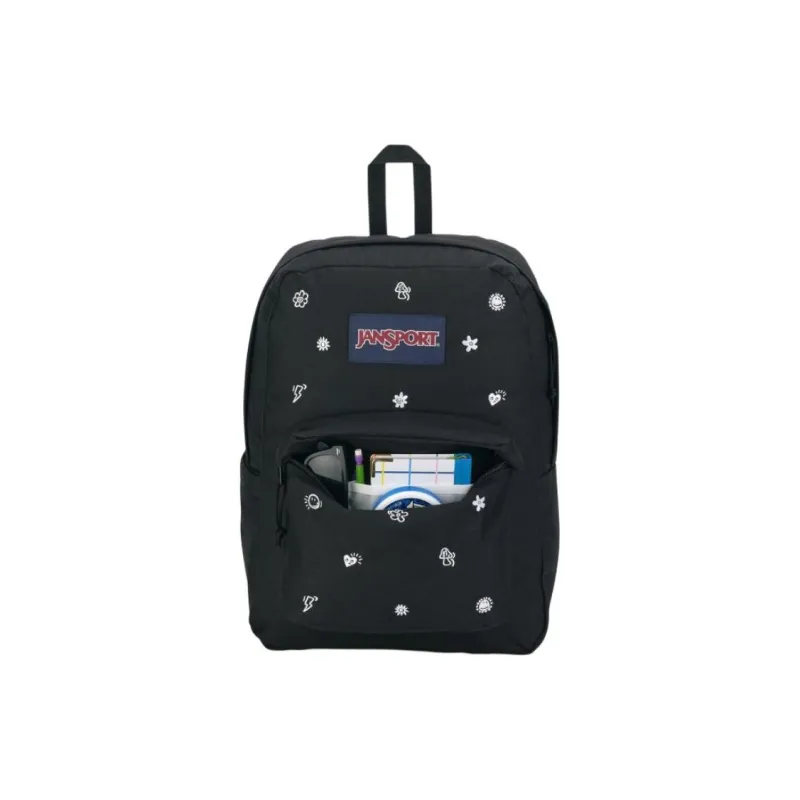 JanSport Recycled Material Backpack Men's Black-5