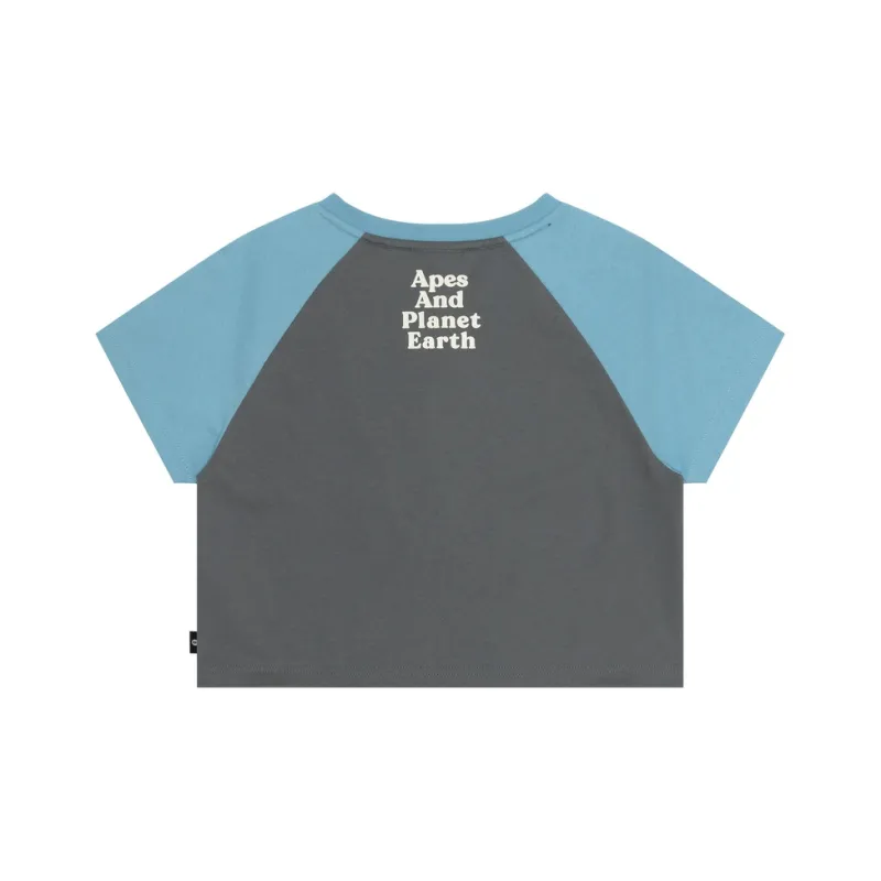 Aape Cherry motif Cropped T shirt-1