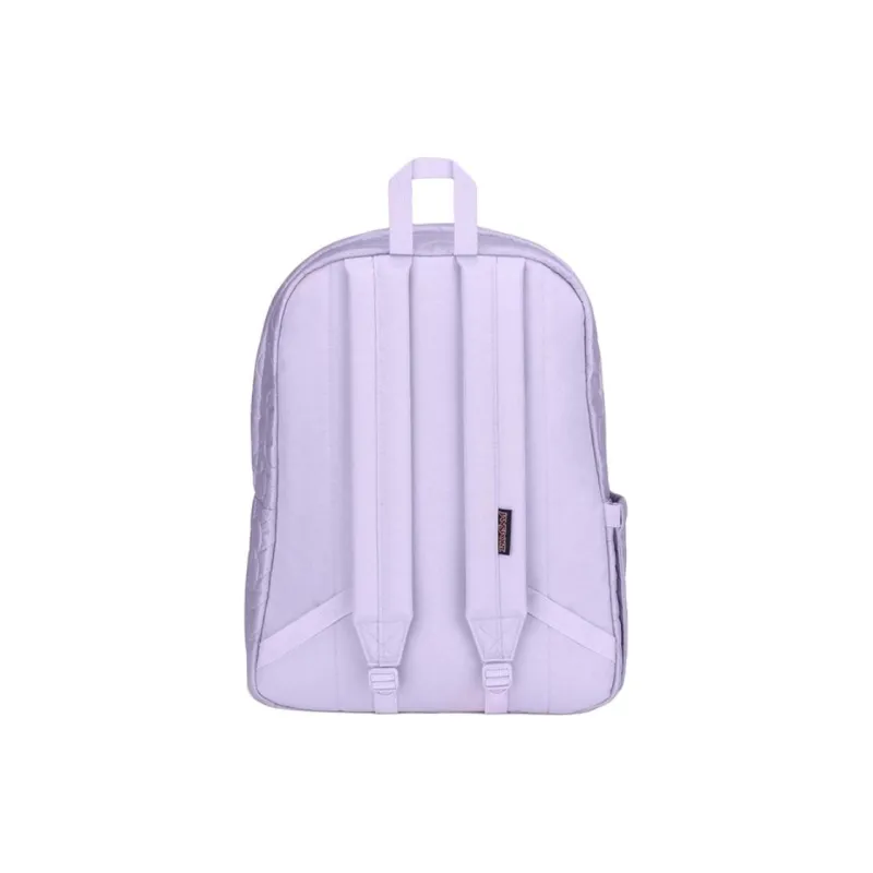 JanSport Polyester Blend With Recycled Material Backpack Unisex Purple-4