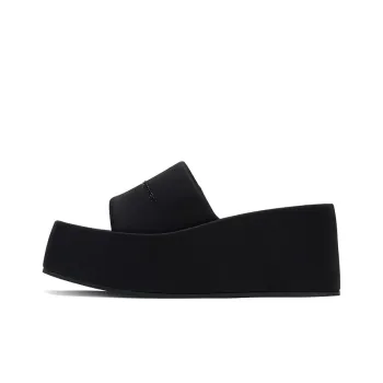 GG CC Platform Height Increasing Slide Slippers Women's