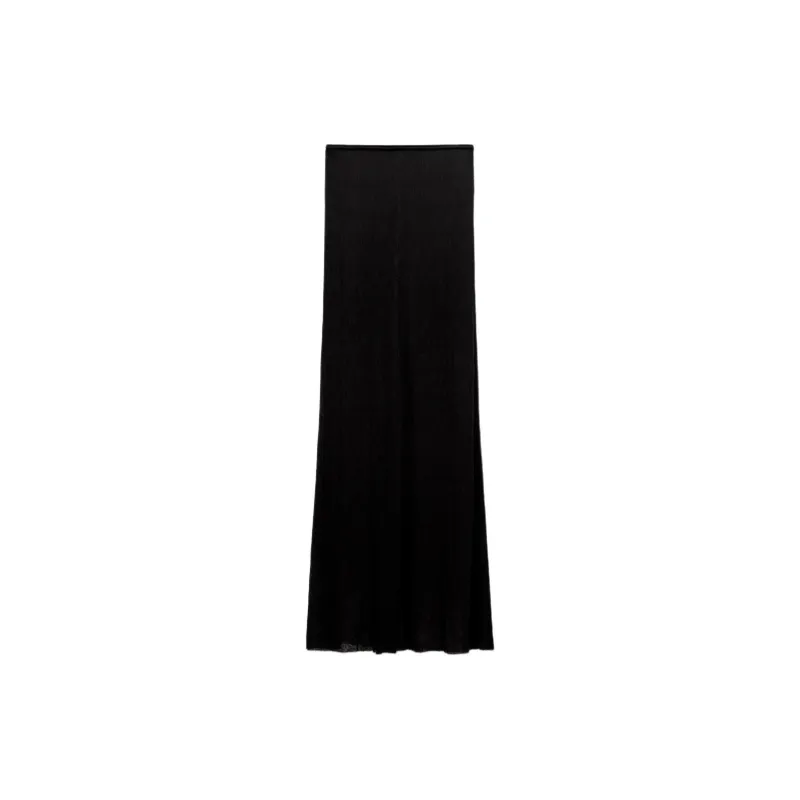 ZARA Sleeveless Dress Women's Black-1