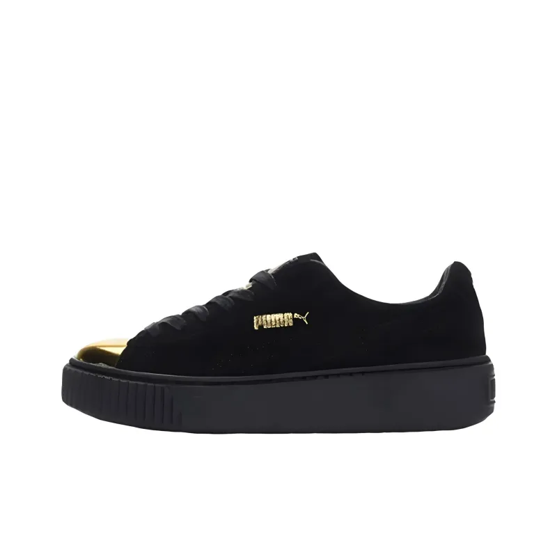 PUMA Suede Platform 'Gold' Women's-0