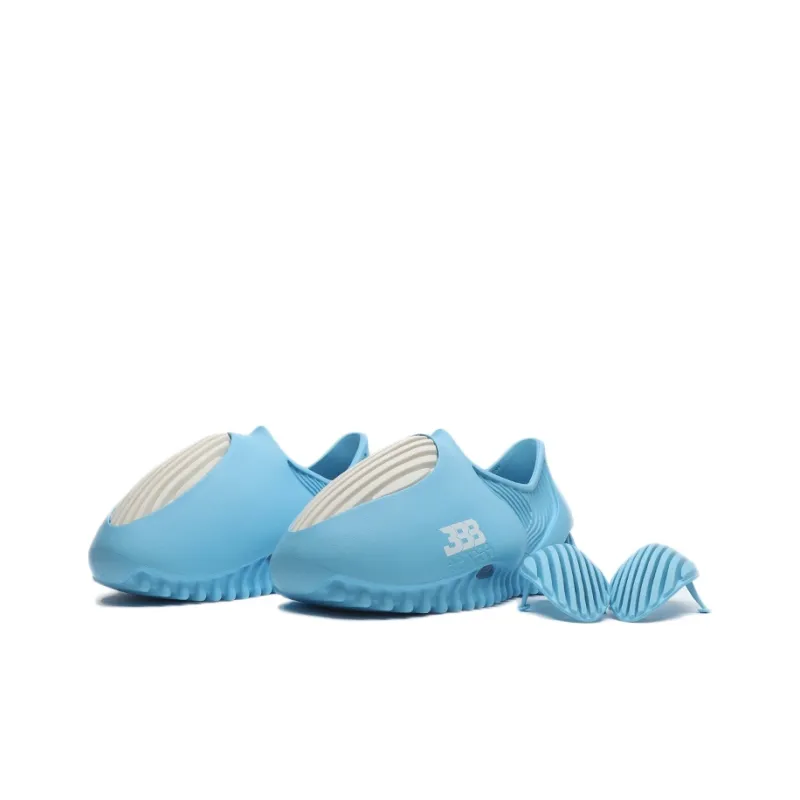 BBB x GENEGG Foam Runner Clogs Unisex Blue-2