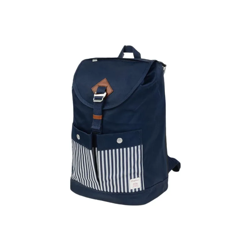 Doughnut Ferment Montana Collaboration Nylon Backpack Unisex Marine Blue-1