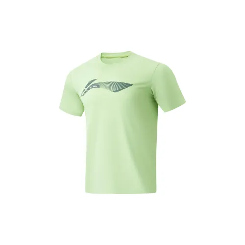 LINING Fitness Series T-Shirts Men Laurel Green