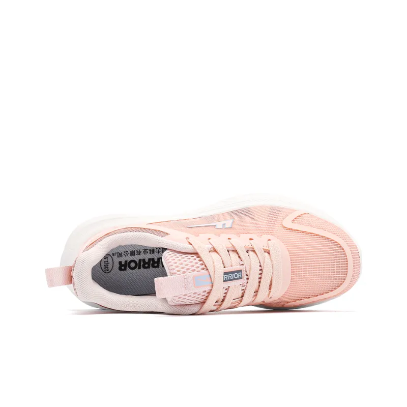 Warrior Cushioned Wear-Resistant Breathable Lightweight Low-Top Running Shoes Women's-3