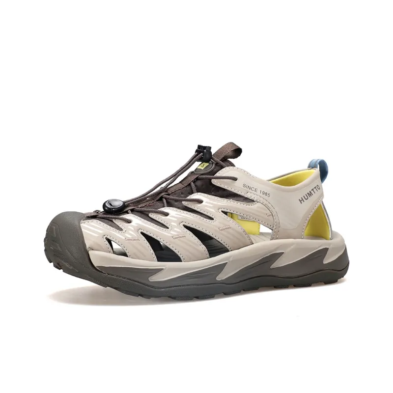 HUMTTO Beach Sandals Men's Light Khaki-1