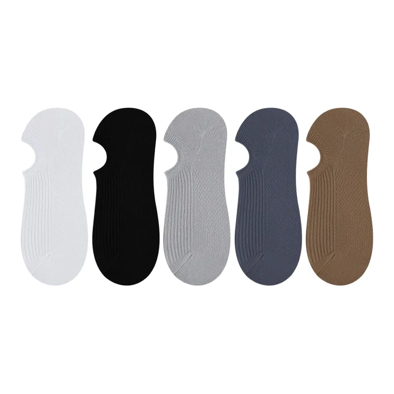 XXLLG No-Show Socks Men's 5 Pack-0