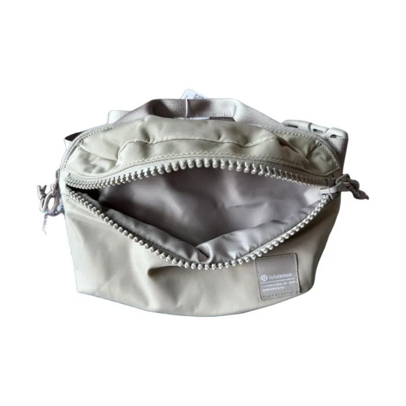 Lululemon Nylon With Recycled Polyester Fanny Pack Unisex Raw Linen & Albumin-1