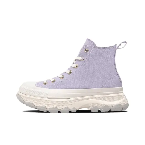 Converse All Star Trekwave Canvas Shoes Women's High-Top Purple