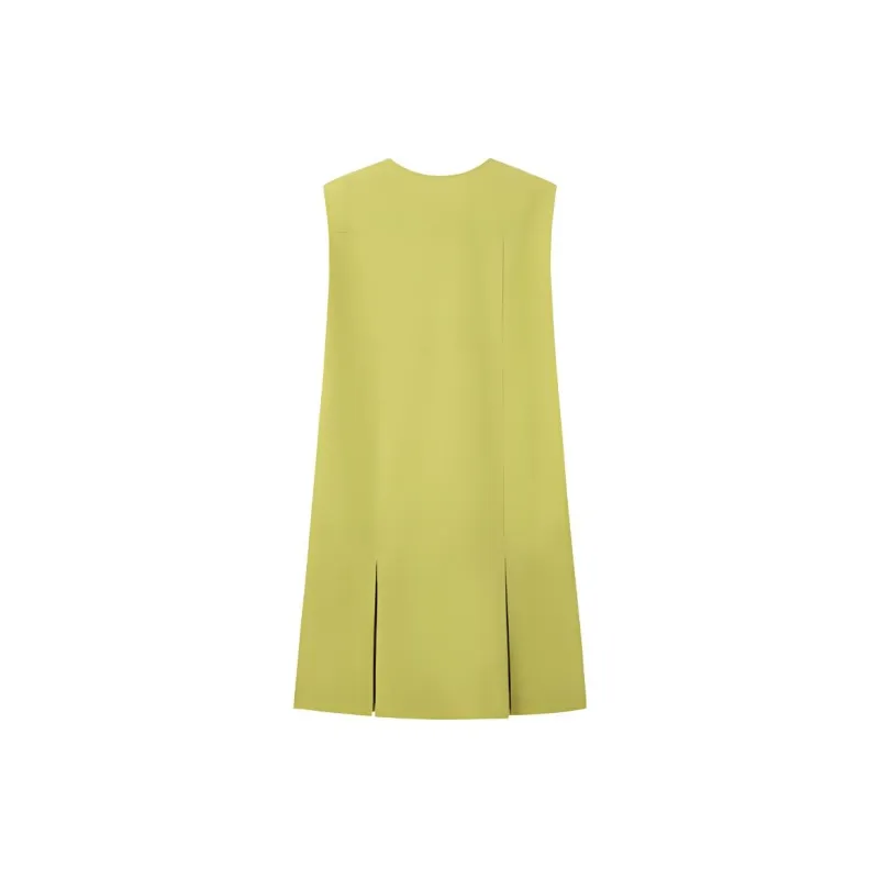 【dme】 Sleeveless Dress Women's Avocado Green-1