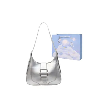 Duoluplo Doron Paul PU Shoulder Bag, Tote Bag, Shopping Bag, Crossbody Bag Regular Women's Silver/Ecru/Black/Coffee