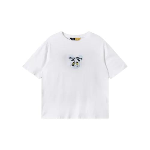 Tonlion Mickey Series T-Shirts Women's White