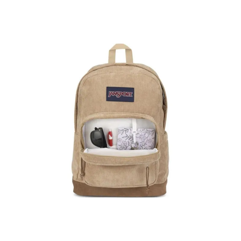 JanSport Corduroy Backpack Unisex Curry-2