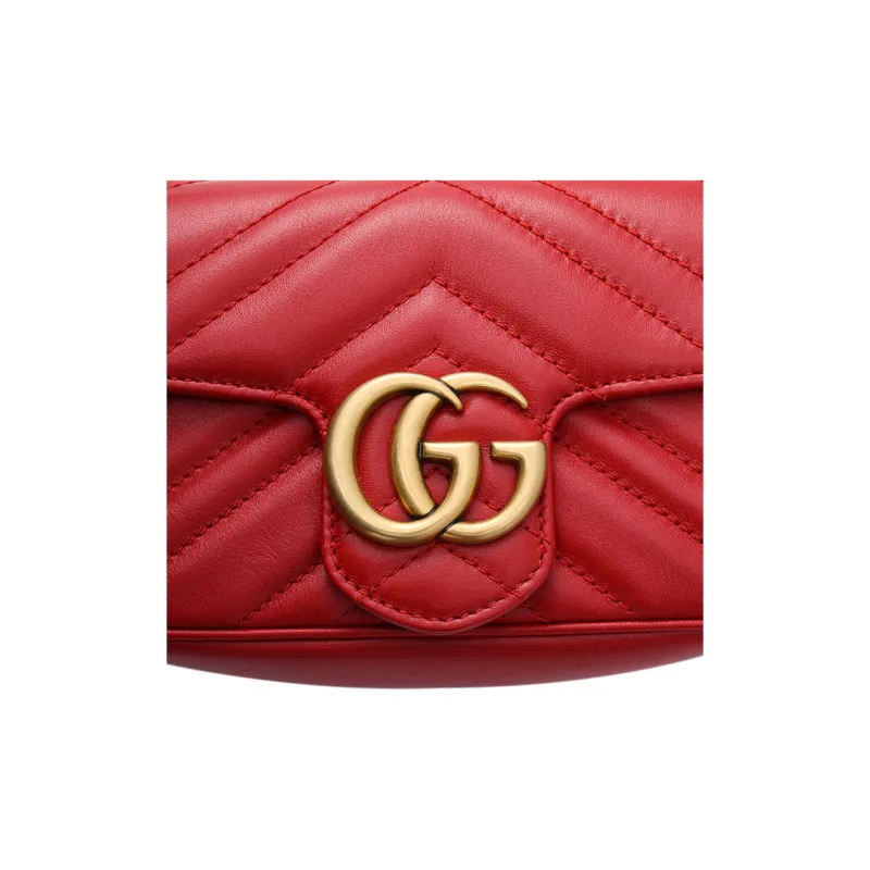 GUCCI GG Marmont Super Mini Shoulder Bag-9